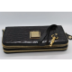 Женский кожаный кошелёк Wanlima w82022679998 Black/Gray