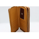 Женский кожаный кошелёк Wanlima w82022679998 Light Coffee
