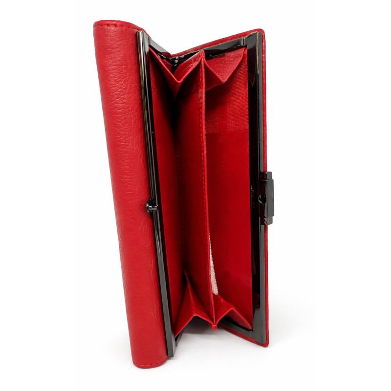 Женский кожаный кошелёк Wanlima w72047550014j9 Red