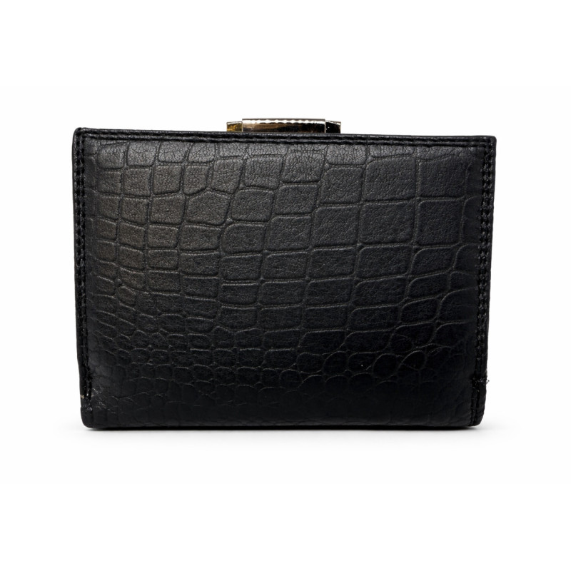 Женский кожаный кошелёк Wanlima w62043790015A1 Black
