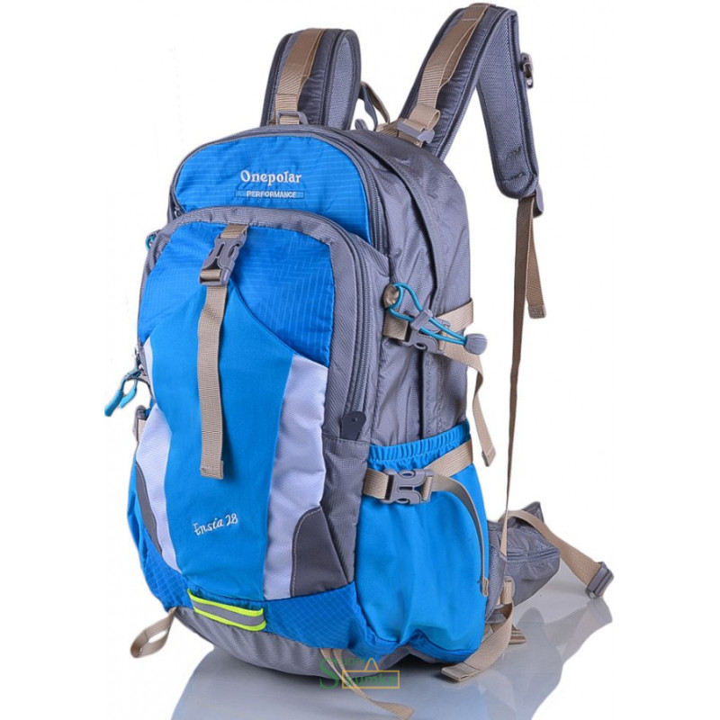 Рюкзак Onepolar Ensia W1729 28л Blue (синій) унісекс для міста та туризму