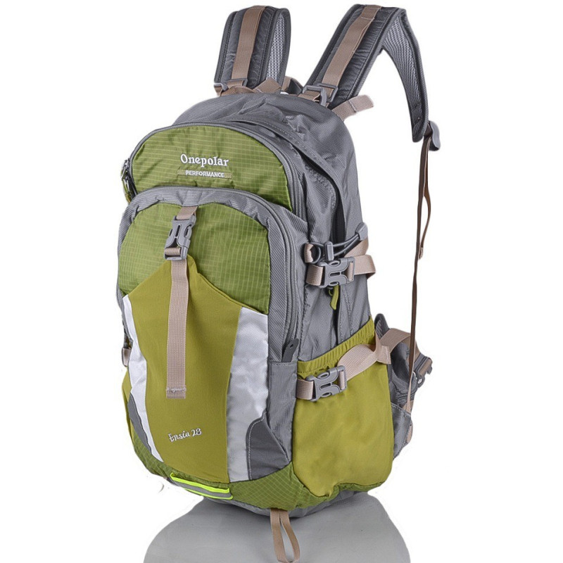 Рюкзак Onepolar Ensia W1729 28л Green (зелений) унісекс для міста та туризму