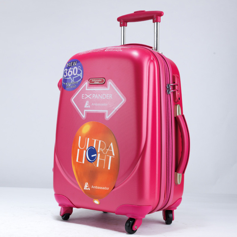 Чемодан средний Tashiro Ambassador Classic A8503M Pink