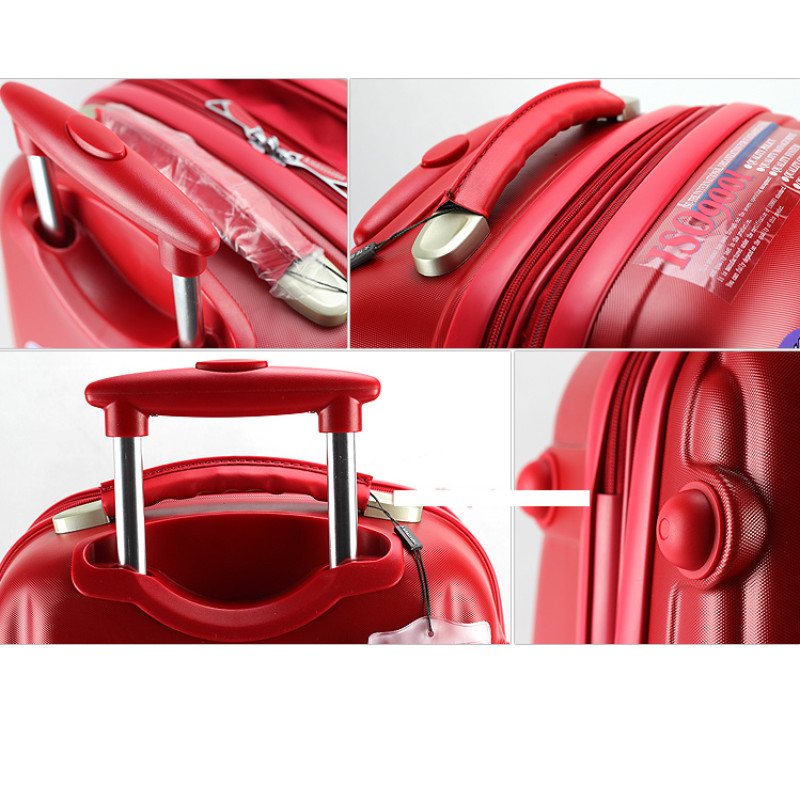Набор чемоданов Tashiro Ambassador Classic A8503 Red (S,M,L)
