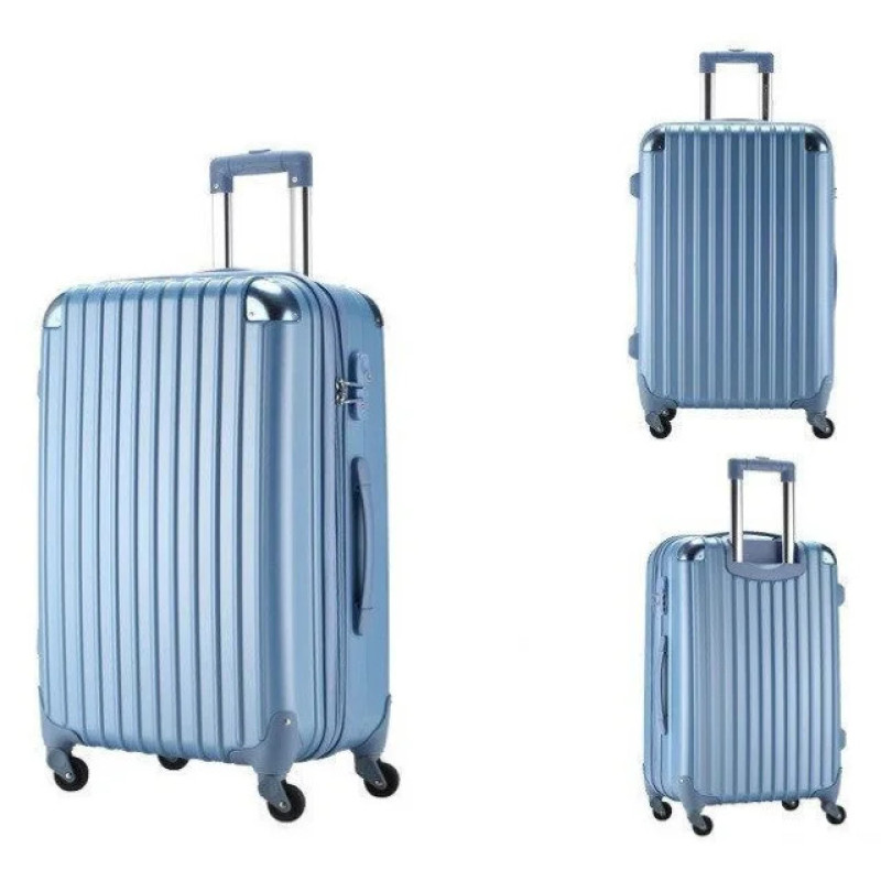 Набір валіз Tashiro Ambassador Scallop A8540 Blue (S,M,L)