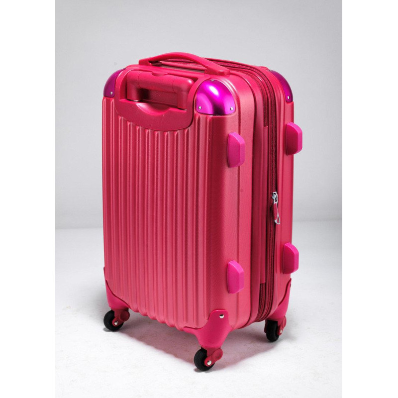 Набір валіз Tashiro Ambassador Scallop A8540 Pink (S,M,L)