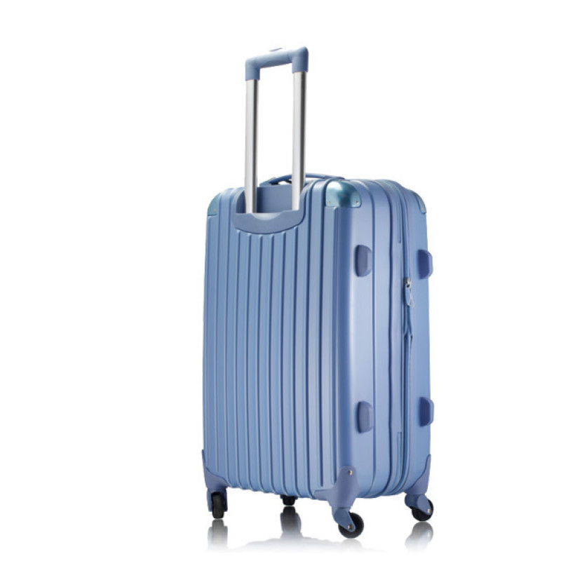 Чемодан большой Tashiro Ambassador Scallop A8540 Blue (Уцененный товар)
