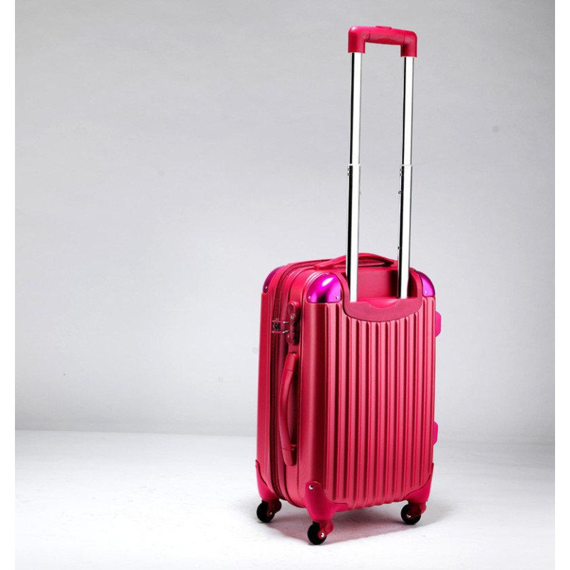 Чемодан малый Tashiro Ambassador Scallop A8540S Pink