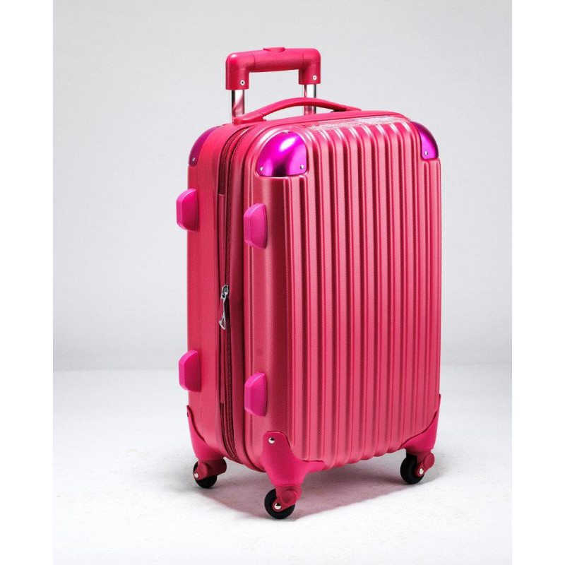 Чемодан малый Tashiro Ambassador Scallop A8540S Pink