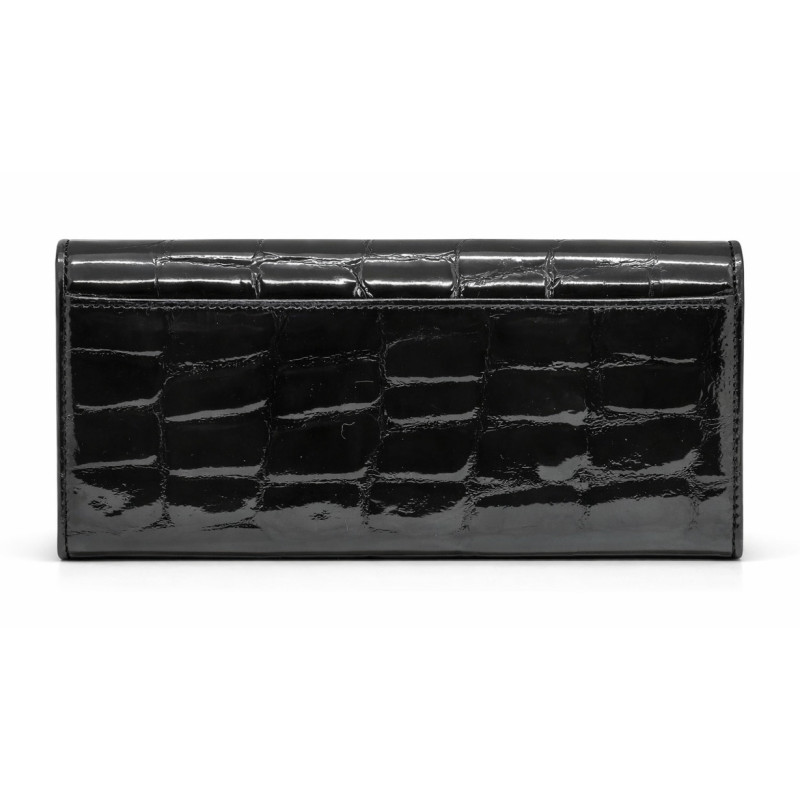 Жіночий шкіряний гаманець Wanlima w50045093 Black