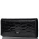 Жіночий шкіряний гаманець Wanlima w50045093 Black