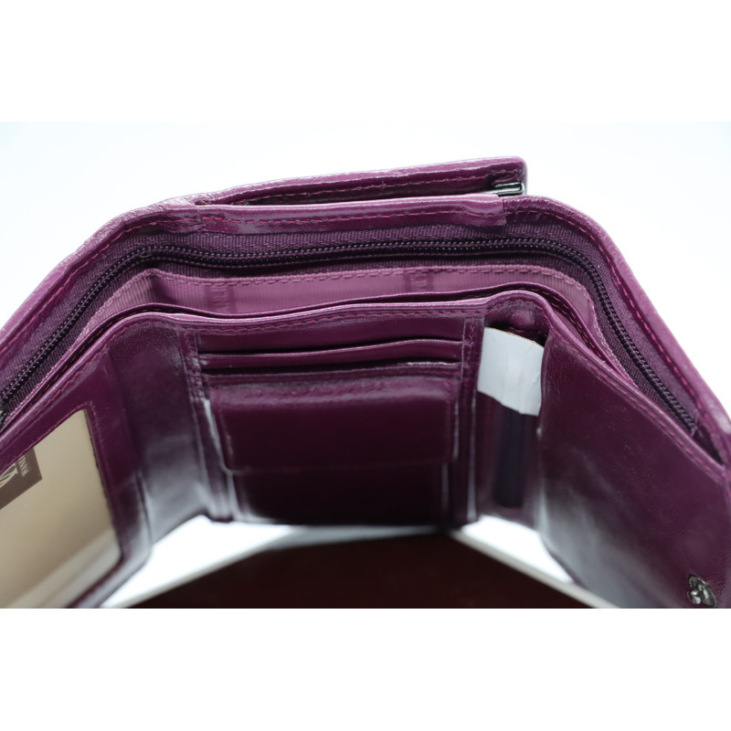 Жіночий шкіряний гаманець Wanlima w11044730016b1 Purple