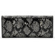 Жіночий шкіряний гаманець Wanlima w11045340661b2 Black/White