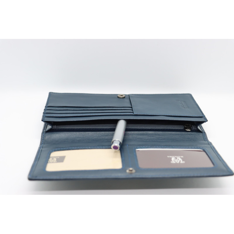 Кожаный женский кошелёк Wanlima w12044330011b1 Reseda