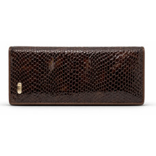 Женский кожаный кошелёк Wanlima w12044330011b1 Dark Coffe
