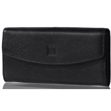 Жіночий шкіряний гаманець Wanlima w50040270835a3 Black