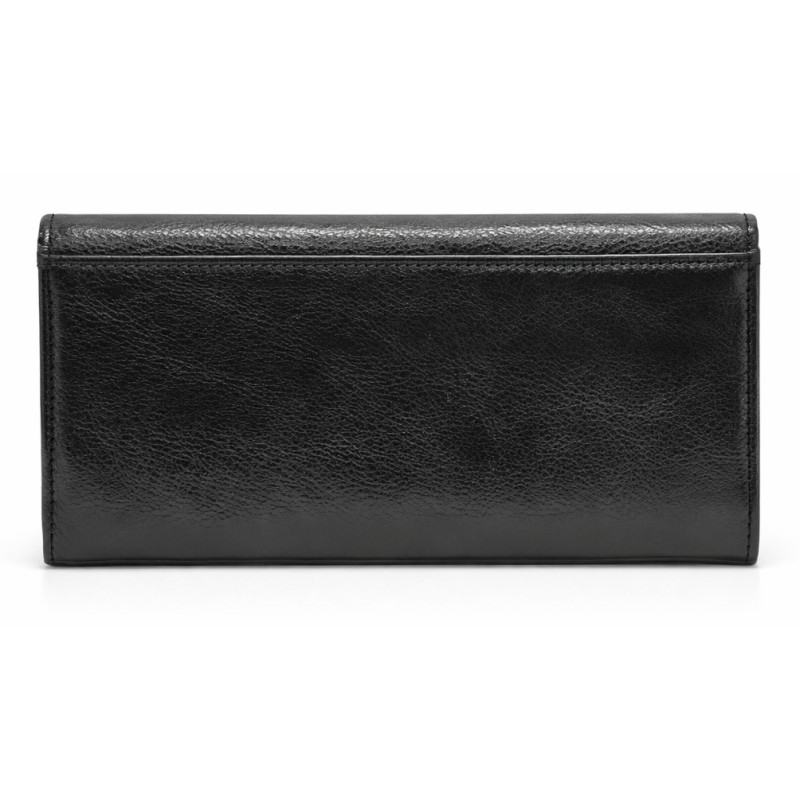 Жіночий шкіряний гаманець Wanlima w50040270835a3 Black