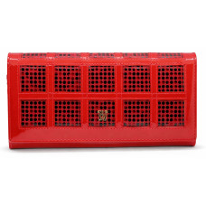 Женский кожаный кошелёк Wanlima w11044740013a2 Red