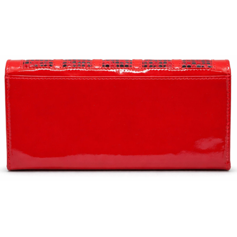 Жіночий шкіряний гаманець Wanlima w11044740013a2 Red