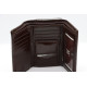 Женский кожаный кошелёк Wanlima w62041170430b1 Coffee