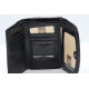 Жіночий шкіряний гаманець Wanlima w50040270473a3 Black