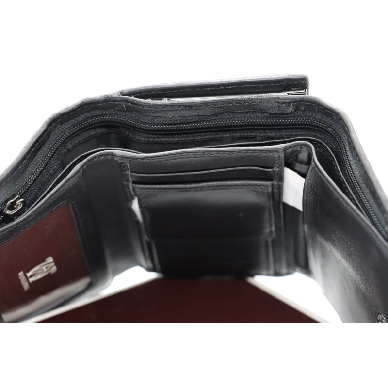 Женский кожаный кошелёк Wanlima w11044730016b1 Black