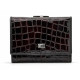 Жіночий шкіряний гаманець Wanlima w81042670015b1 Black/Gray