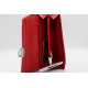 Женский кожаный кошелёк Wanlima w11045340661b2 Red/White